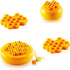3 Packs 7 Cavity Bumble Bee Silicone Mold, Honeycomb Bees Chocolate Molds for Baking (Honeycomb Bee)