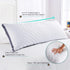21"x54" Oubonun Premium Adjustable Loft Quilted Body Pillows - Firm and Fluffy - Quality Plush - Down Alternative