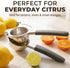 Large Lemon Squeezer Stainless Steel Press - Non-Slip Grip, Heavy Duty, Manual Design - Effortless Pro-Grade Lemon