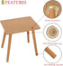 AWASEN Mid Century Modern Side Table, Small End for Living Room Bedroom Office Small Spaces, Modern Side Table