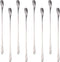 Patelai 8 Pieces 7.87 Inch Stainless Steel Mixing Spoon, Coffee Stirrers, Drink Cocktail Stir Sticks
