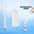 70 1 Pack. Disposable Toilet Brush with Toliet Wand Refills, Toilet Brush and Holder, Wall-Mounted Toilet Bowl Wand