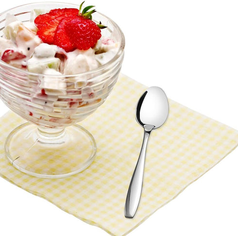 Ggbin 12 Pieces Stainless Steel Tea Spoon - 5.9 Inches for Home or Coffee House