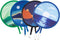 4 Styles Landscape Round Foldable Hand Fan, Japanese Handheld Compact Cooling Fans for Outdoor Events
