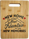 Cutting Board - Housewarming Gift for New Homeowners, New Apartment Gift Ideas, Realtor Closing Gift, 11inx9in