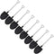 Set of 50 Novelty Disposable Plastic Shovel Shape Dessert Spoons