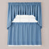 SKL Home Holden Curtain Tier Pair, Smoke, 57" x 24", 2 Count