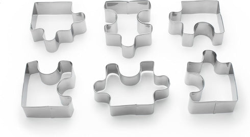 Fox Run Cookie Cutter Set, Puzzle Pieces