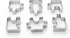 Fox Run Cookie Cutter Set, Puzzle Pieces