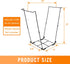 30-45 CAMPFIRE Trash Bag Holder Fits Gallon Bags, Multi-Use Garbage Bag Holder, Portable to Use Leaf Bag Holder