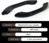 WB15X10144 Black Microwave Door Handle, Compatible with GE Microwaves, Replaces AP3792823,1085689, AH952973 Oven Parts