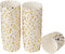 Restaurantware 50 Disposable Paper Baking Cups, 4.5 Ounce Greaseproof Oven-Ready White Muffin Liners with Gold Star