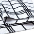 Encasa Terry Cloth Rags, Absorbent Dish Towels for Kitchen Drying and Cleaning, Pack of 12 in Terry Black