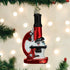 Old World Christmas 36242 Glass Blown Ornaments for Christmas Tree, Doctor Tools Microscope