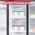 Set 2 (1 DUNCHATY Ice Cream Containers for Homemade Ice Cream, BPA-Free Reusable Freezer Storage Tubs with Airtight