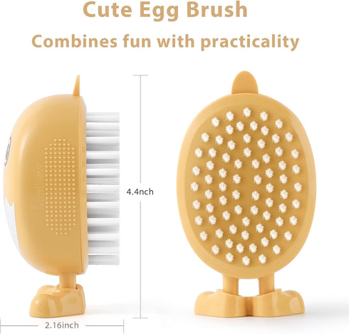 1pcs Lumkew Egg Washer Cleaner for Fresh Eggs, Universal Egg Wash and Brush Scrubber for Cleaning Eggshell,Cute Chicken