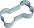 R&M Dog Bone Cookie Cutter, 3.5", Durable Tinplated Steel
