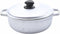 IMUSA Traditional Caldero with Lid, 4.8 Quart, Silver, Made in Colombia