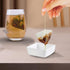 BigNoseDeer Super Cute Cat Ceramic Sauce Dish, Mini Side Seasoning Dish, Snack Serving Dishes, Set of 6 Meow Porcelain