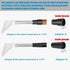 Happy Tree Hand Tool with Large 7-1/2" Clear Head for Upholstery & Carpet Cleaning, Detailing Wand Extractor