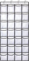 Fancial 28 Large Pockets Over The Door Shoe Organizer, Hanging Shoe Organizer for