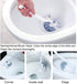 Set, 2 Pack Marbarsse Bathroom Toilet Bowl Brush and Holder, Curved Design Toilet Brush for Deep Cleaning Under Rim