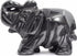 Justinstones 2 Inch Carved Natural Hematite Gemstone Elephant Healing Guardian Statue Figurine Crafts