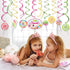 30Ct CandyLand Hanging Swirl Decorations, Lollipop Decorations for Kids, Home, Classroom, Baby Shower
