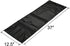 CM Sofa Armrest Organizer - Couch Arm Chair Caddy with 5 Pockets for Remote Control, Magazine, Notebook Storage