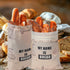 Bread Bags for Homemade Bread, Organic Linen with Plastic Liner, Drawstring Closure for Sourdough, 2 Packs