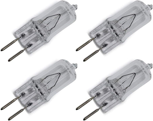 lumenivo Microwave Light Bulbs 120v 20w GY6.35 T4, Halogen Oven Light Bulbs for Small Appliances - 4 Pack