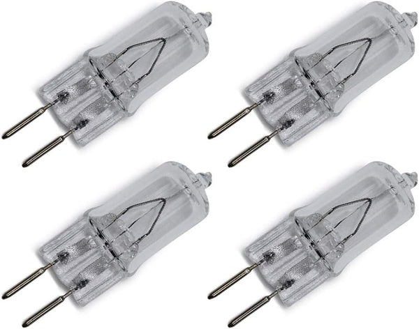 lumenivo Microwave Light Bulbs 120v 20w GY6.35 T4, Halogen Oven Light Bulbs for Small Appliances - 4 Pack