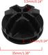 30Pcs Wire Cube Connectors - Plastic Grid Cube Organizer Connector for Modular Closet Storage & Wire Shelving (Black)