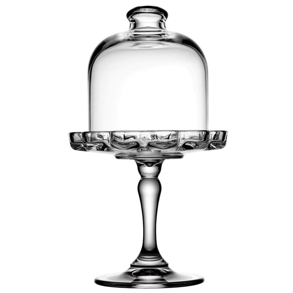 7.75" Mini Patisserie Footed Cake Plate (Pack of 1) - Hospitality Glass Brands 96457-001