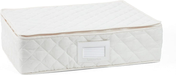 Covermates Keepsakes | Adjustable Glassware Storage | Padded Protection | ID Window | Stain Resistant | Machine