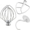 Kitchen Mixers Accessories 3-Piece Set Including K45DH Dough Hook, K45B Coated Flat Blade Paddle & K45WW Wire Whip for