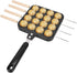 Haofy Takoyaki Maker Pan, Non-Stick 16-Grid Takoyaki Grill for Electric Oven or Gas Stove