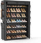 VTRIN Shoe Rack with Cover, 7 Tier Shoe Organizer Storage for 35-40