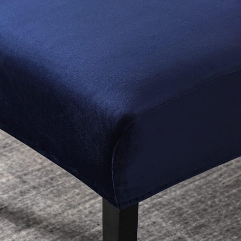 Armless Armless Armless JIAN YA NA Accent Chair Cover, Stretch Chair Slipcover Velvet Chair Covers Slipper Chair