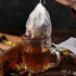 400 pcs Tea Filter Bags, Disposable Empty Cotton Drawstring Seal Filter for Loose Leaf Tea