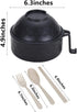 Layron Ramen Cooker Bowl Set with Chopsticks, 33oz Microwave Noodle Bowl for College Dorm Room Essentials