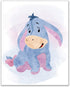 BigWig Prints Winnie the Pooh Nursery Decor, Watercolor Wall Art, Unframed Set of 5 (8x10)