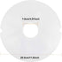 6 pieces 11.6inch Premium Round Dehydrator Sheets, Reusable Non-Stick Mesh Screen for Food Dehydrator