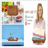 2pcs 11.8" Rectangle Imitation Rattan Bread Basket, Woven Tabletop and Vegetable Serving Basket, Brown
