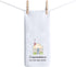 ZJXHPO New Home Kitchen Tea Towel, Congratulations On Your New Home Dish Towel, Housewarming Gift