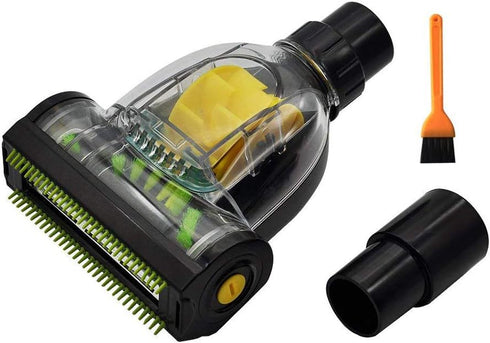 EZ SPARES Universal Mini Turbo Brush – 32mm/35mm Dual-Size Vacuum Attachment for Floors, Beds & Crevices