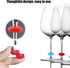 Wine Glass Charms, 36PCS Reusable Silicone Drink Markers for Glass and Cups at Parties, Weddings, Anniversaries