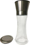 Elegant GRINDER 7 inch Tall, Eco-Friendly Stainless Steel and Glass Grinder with Adjustable Ceramic Grinder