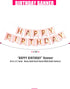 21st Birthday Party Decorations for Her, Rose Gold Supplies Big Set with Birthday Banner and 21 BDay Digit Balloons