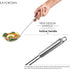 Best Utensils Asian Kitchen Stainless Steel Spider Strainer, Professional Wire Skimmer with 5-Inch Strainer Basket